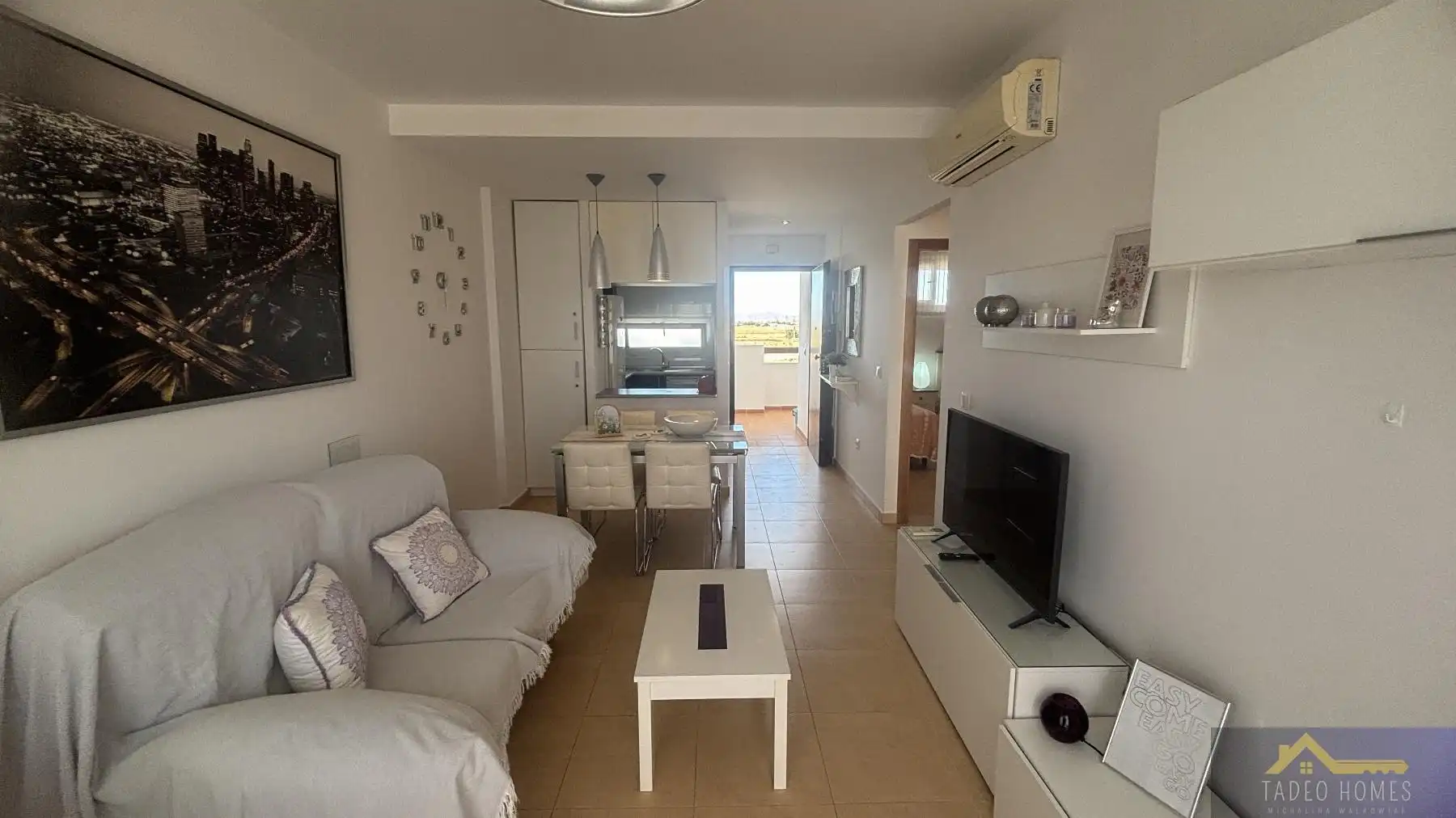 Sala de estar de Apartamento en venta en Torre-Pacheco con Aire acondicionado, Calefacción y Terraza