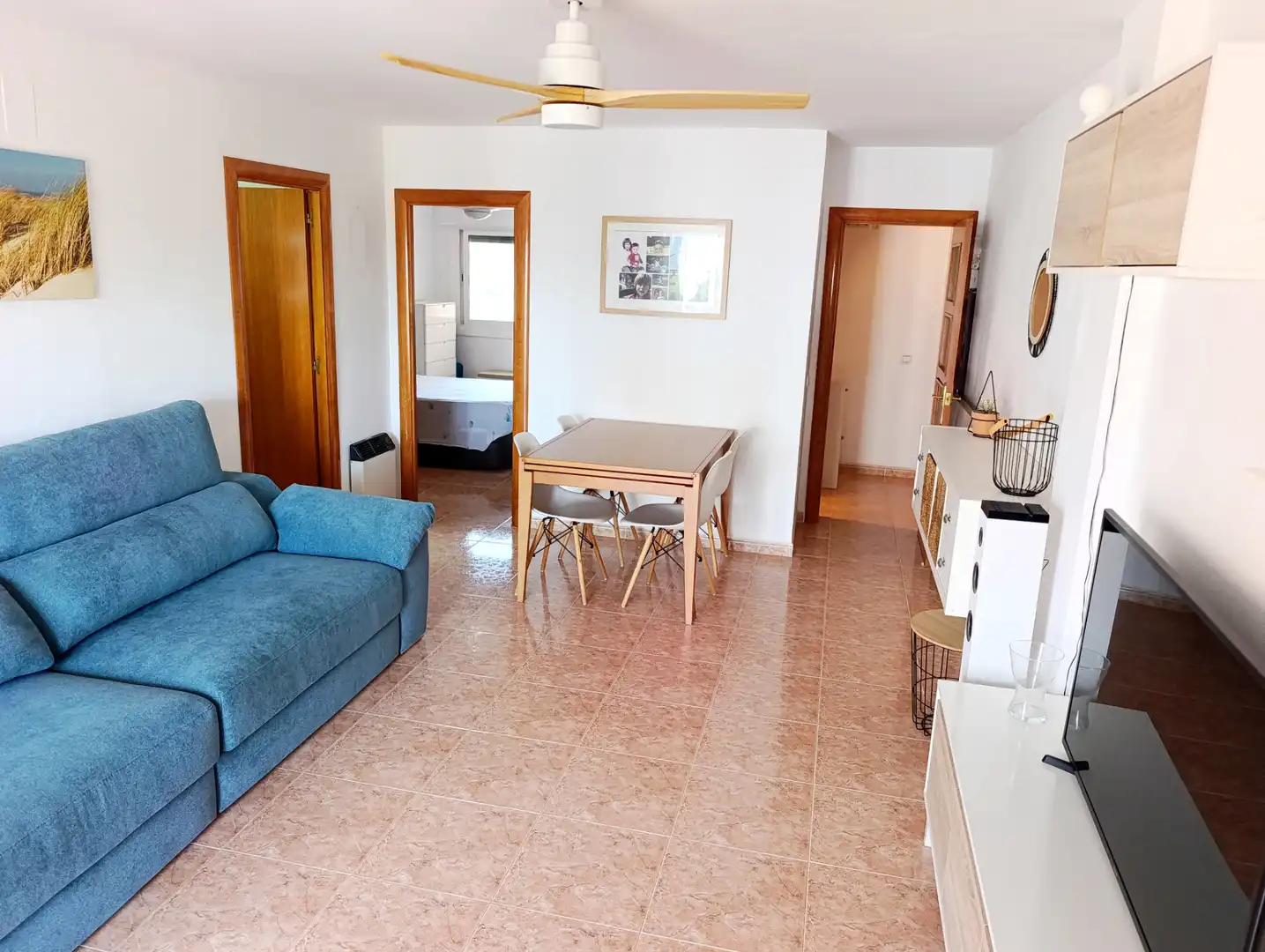 Sala de estar de Piso en venta en Malgrat de Mar con Calefacción, Terraza y Horno