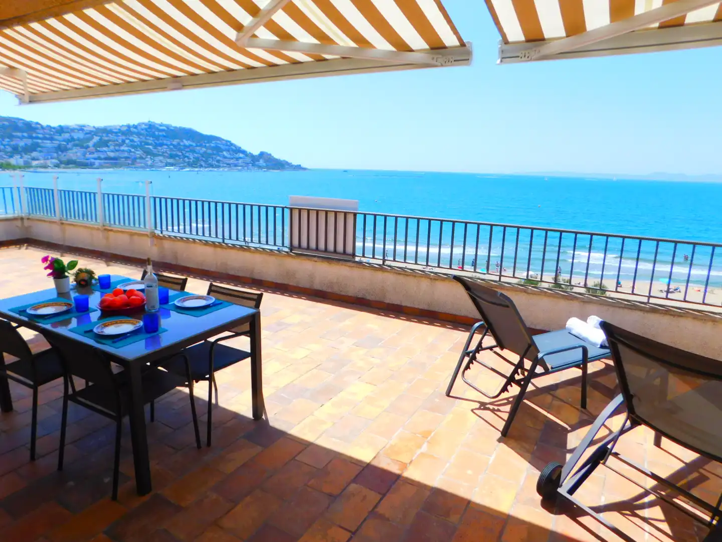 Terrace of Attic for sale in Roses  with Air Conditioner, Heating and Terrace