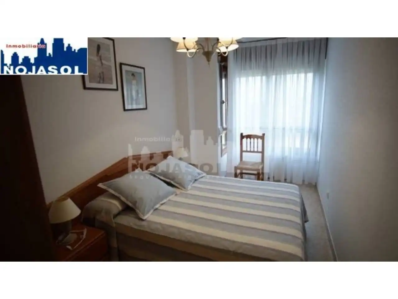 Bedroom of Flat for rent in Noja  with Heating, Terrace and Furnished
