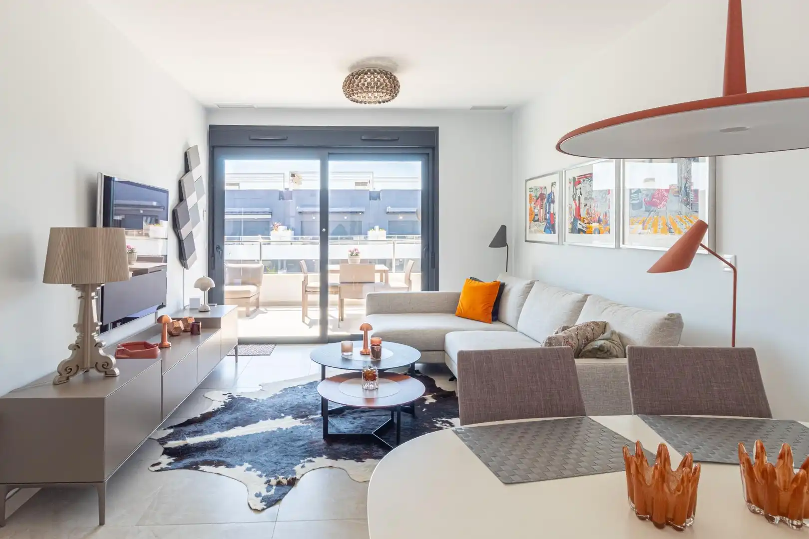 Sala d'estar de Àtic en venda en Orihuela amb Aire condicionat, Calefacció i Terrassa