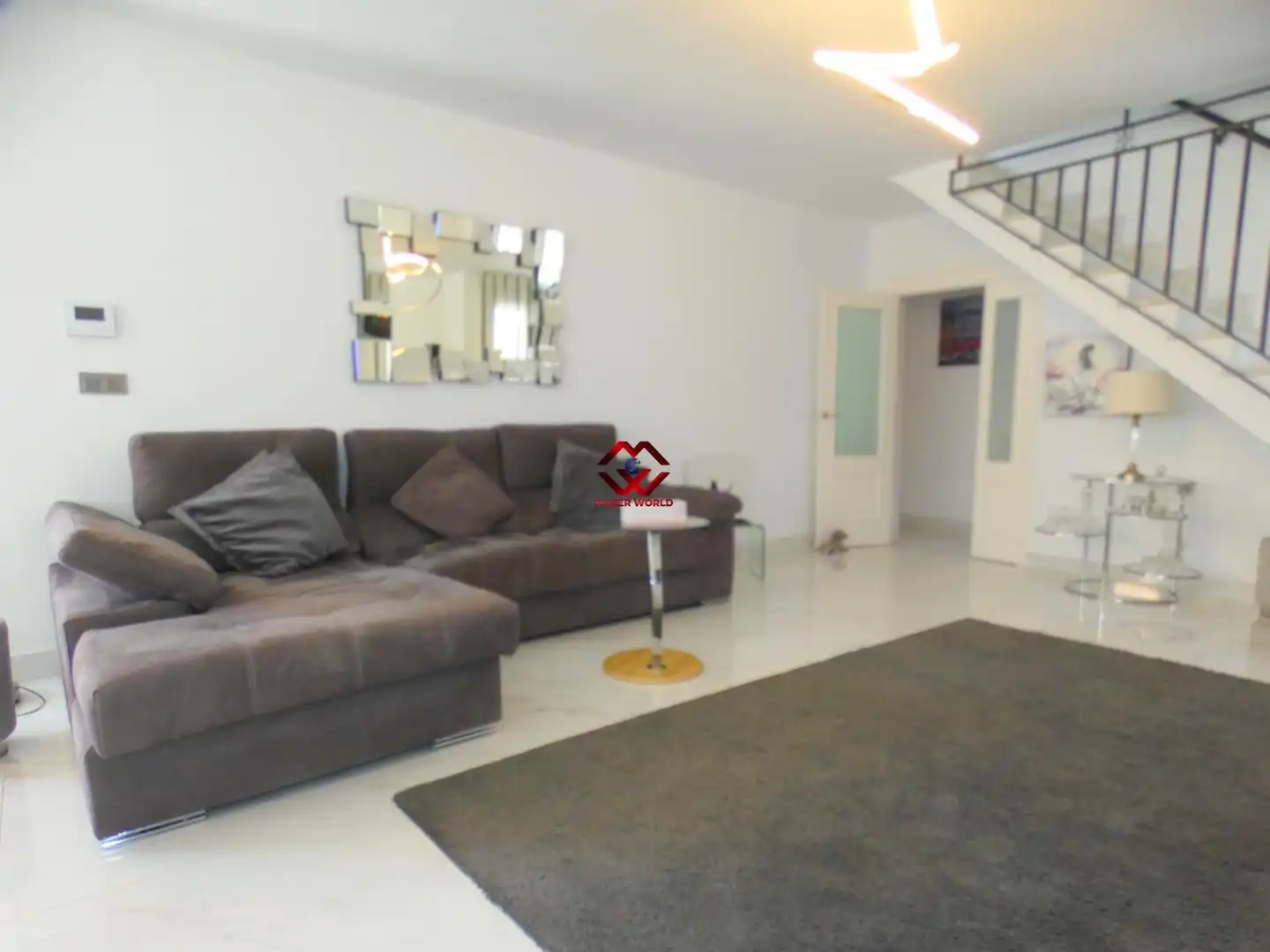 Sala d'estar de Casa o xalet en venda en Mazarrón amb Aire condicionat, Calefacció i Terrassa