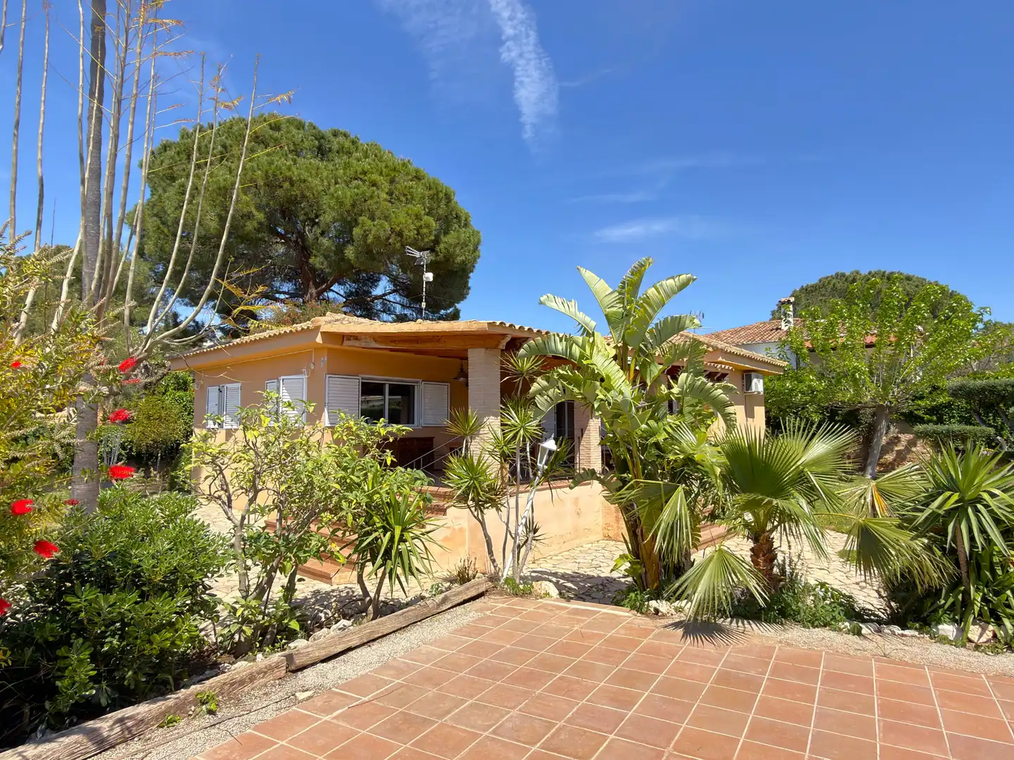 Exterior view of Houses for sale in Náquera  with Heating, Private garden and Parquet flooring