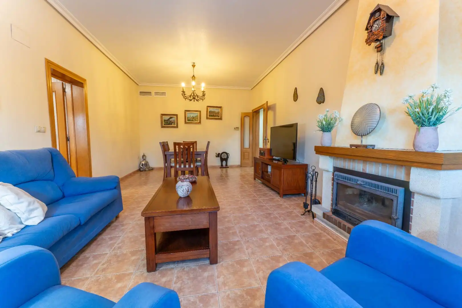 Sala de estar de Casa o chalet en venta en Elche / Elx con Aire acondicionado, Jardín privado y Terraza