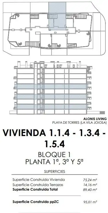 Apartment with pool for sale in Platja de Torres, imagen 13