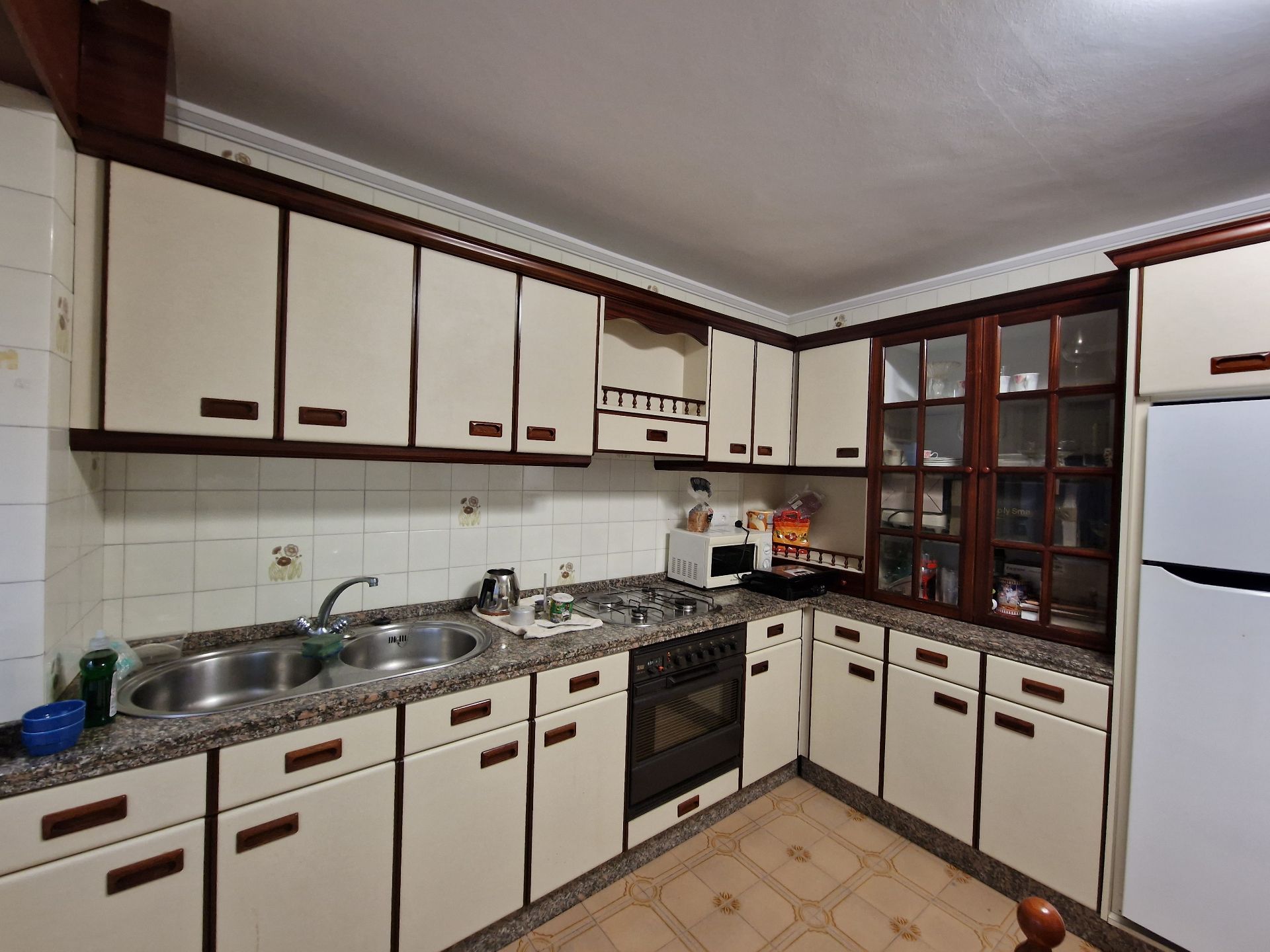 Kitchen of Flat for sale in Narón  with Heating, Terrace and Storage room