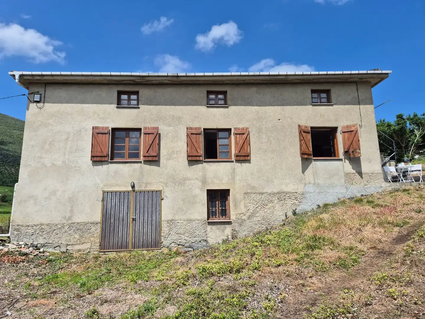 Vista exterior de Casa o chalet en venta en Vegadeo con Trastero y Piscina