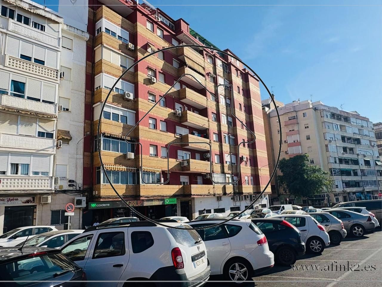 Vista exterior de Pis en venda en  Huelva Capital amb Aire condicionat