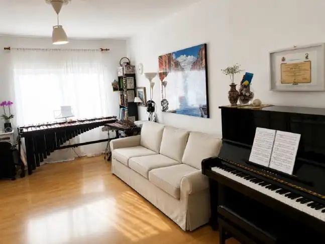 Sala de estar de Piso en venta en Jerez de la Frontera con Aire acondicionado y Amueblado