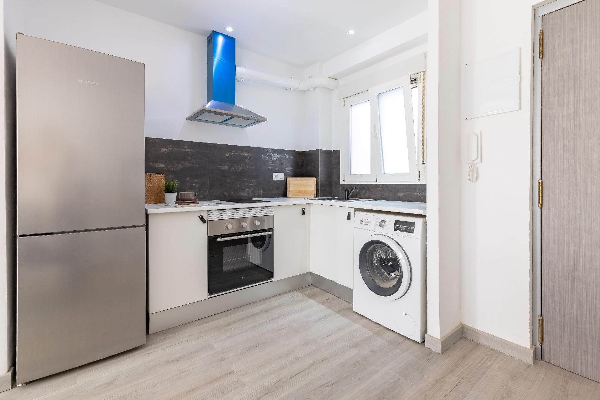Cocina de Piso en venta en  Valencia Capital con Aire acondicionado, Parquet y Balcón