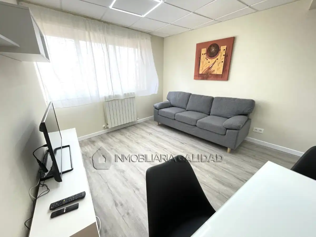 Living room of Flat for rent in Burgos  with Heating and Furnished