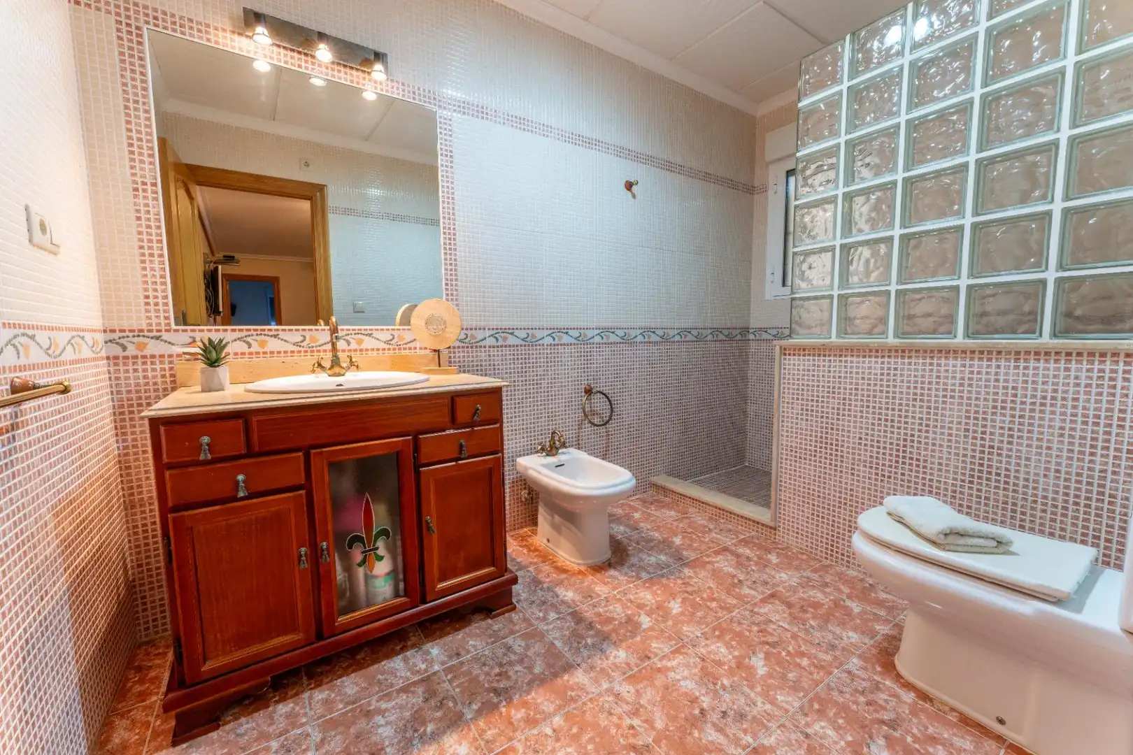 Baño de Casa o chalet en venta en Elche / Elx con Aire acondicionado, Jardín privado y Terraza