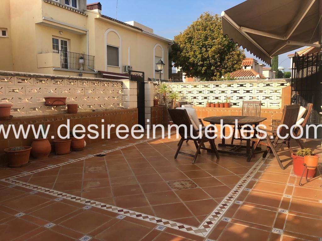 Terrace of Single-family semi-detached for sale in El Puig de Santa Maria  with Air Conditioner, Heating and Parquet flooring