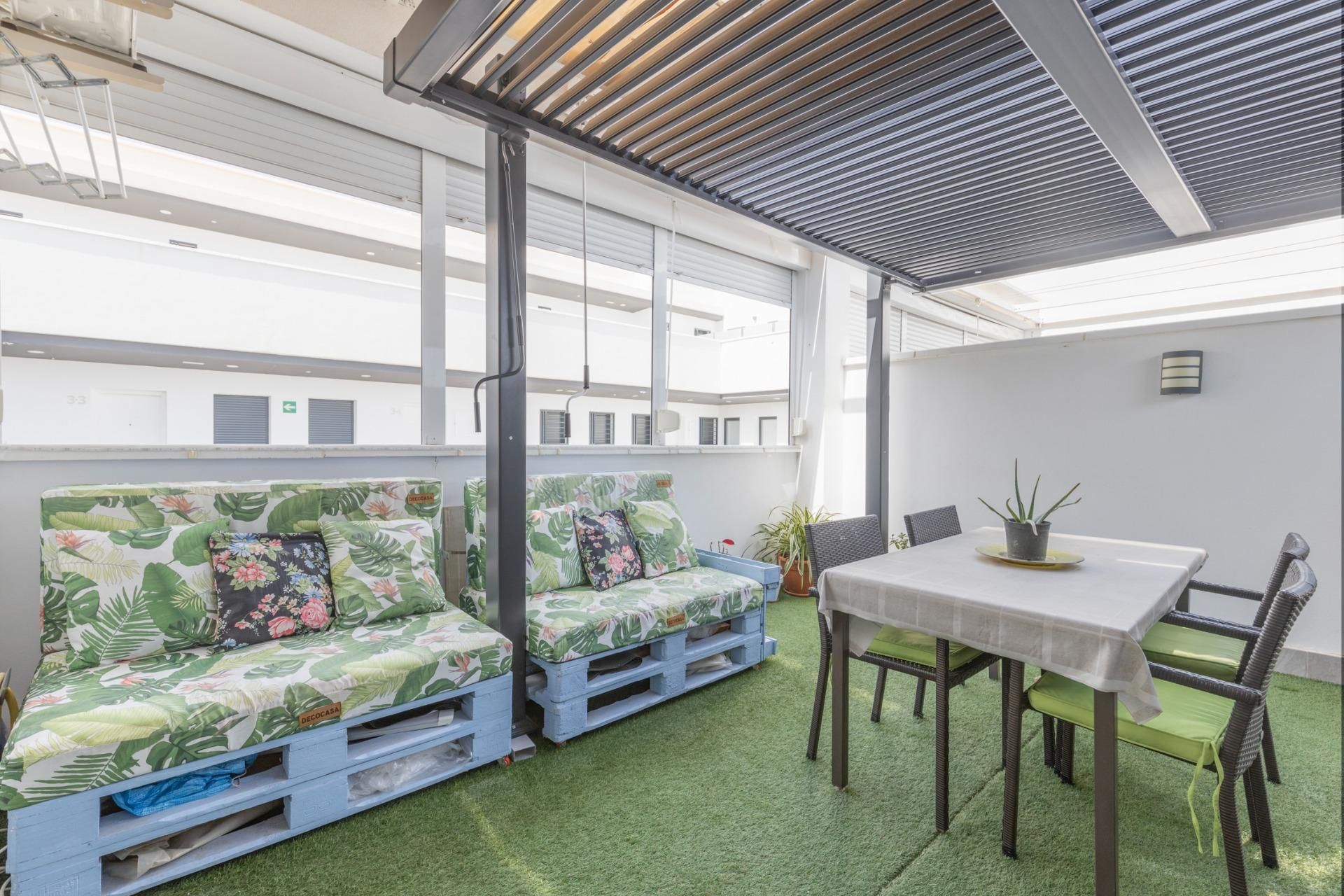 Terrace of Attic for sale in Churriana de la Vega  with Air Conditioner, Heating and Private garden