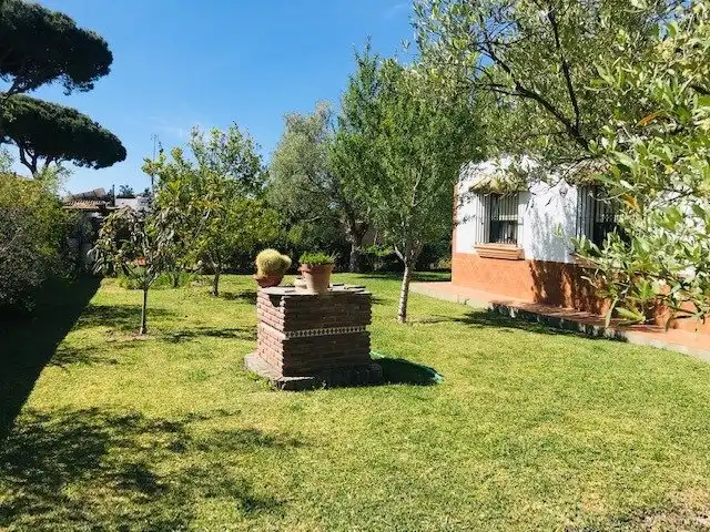 Jardí de Casa o xalet de lloguer en Chiclana de la Frontera amb Calefacció, Jardí privat i Terrassa