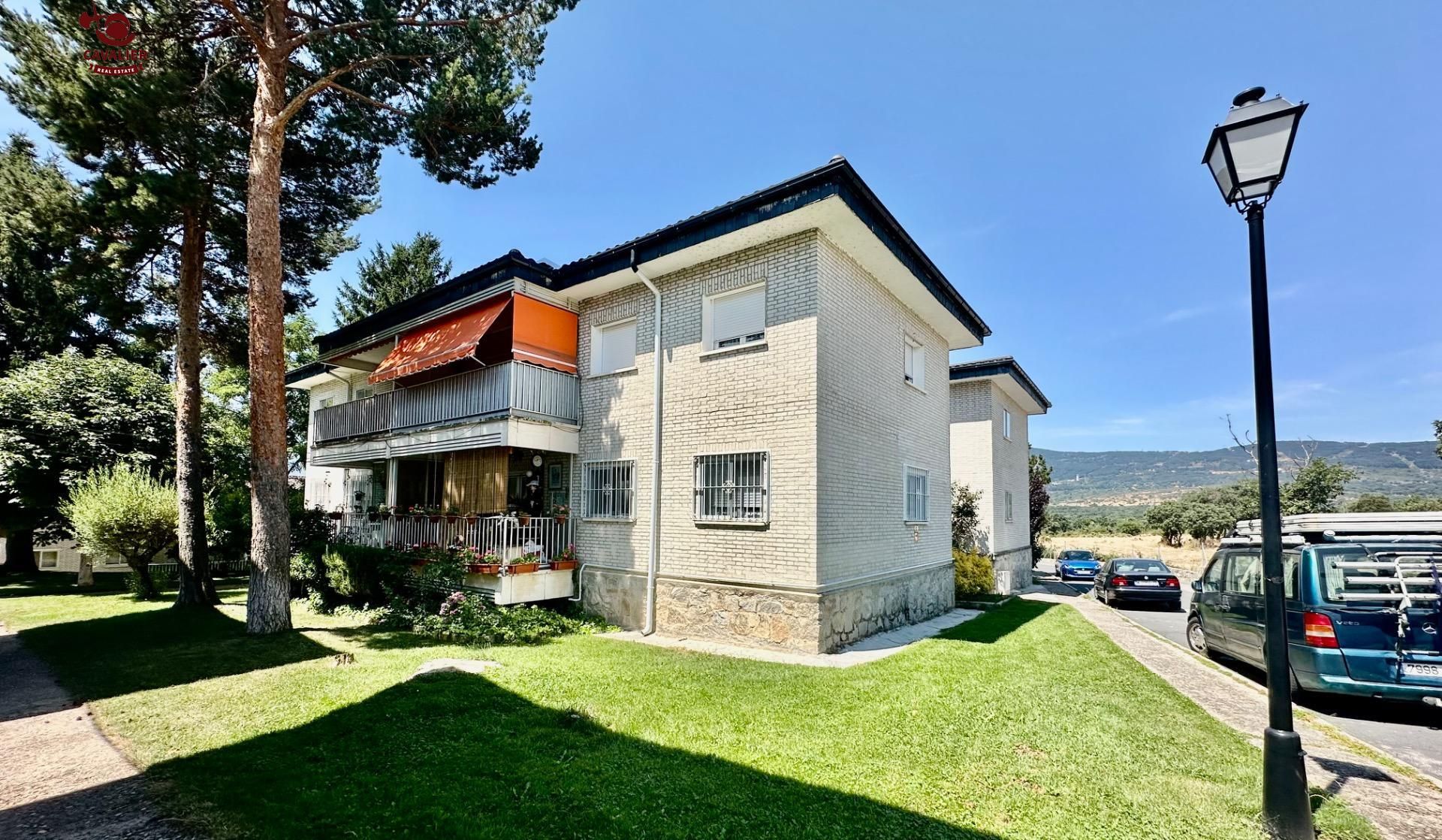 Exterior view of Flat for sale in Guadarrama  with Heating, Private garden and Terrace