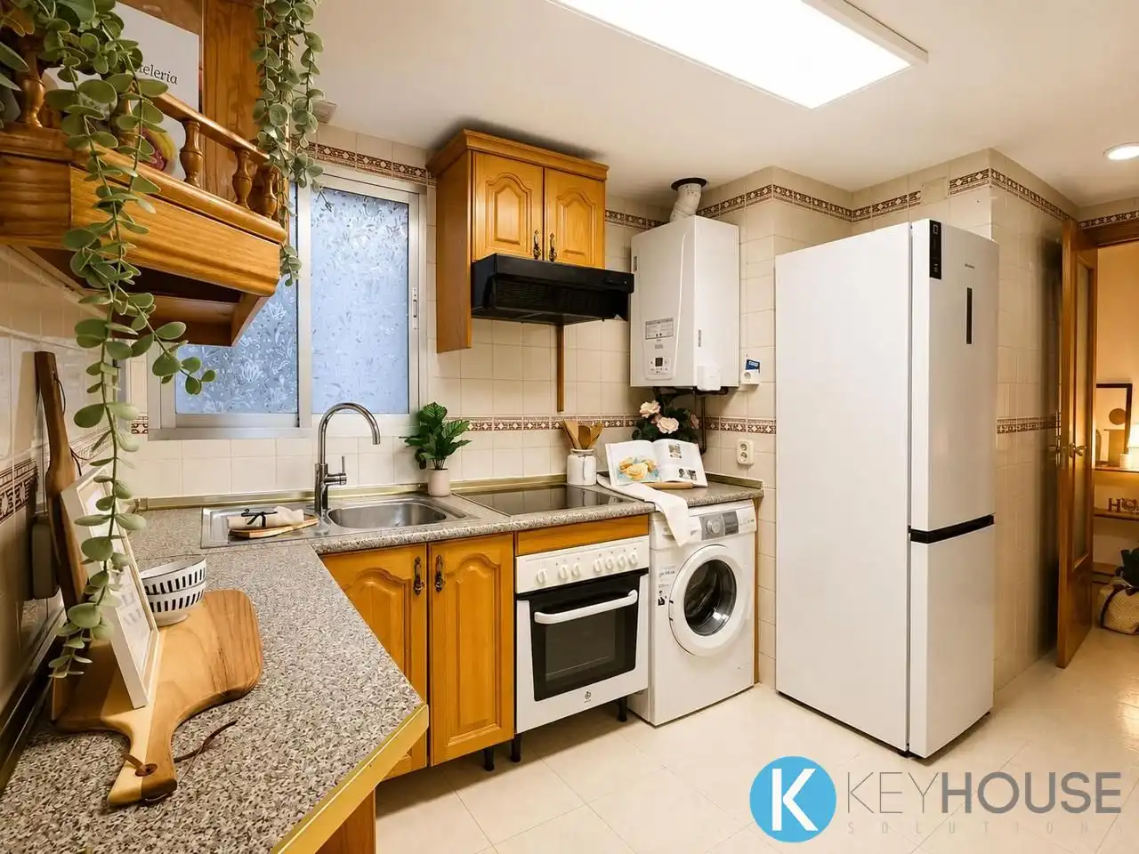 Kitchen of Flat for sale in San Fernando de Henares  with Air Conditioner, Heating and Terrace