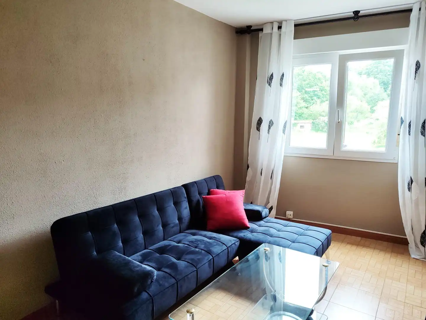 Sala de estar de Piso en venta en Siero con Amueblado