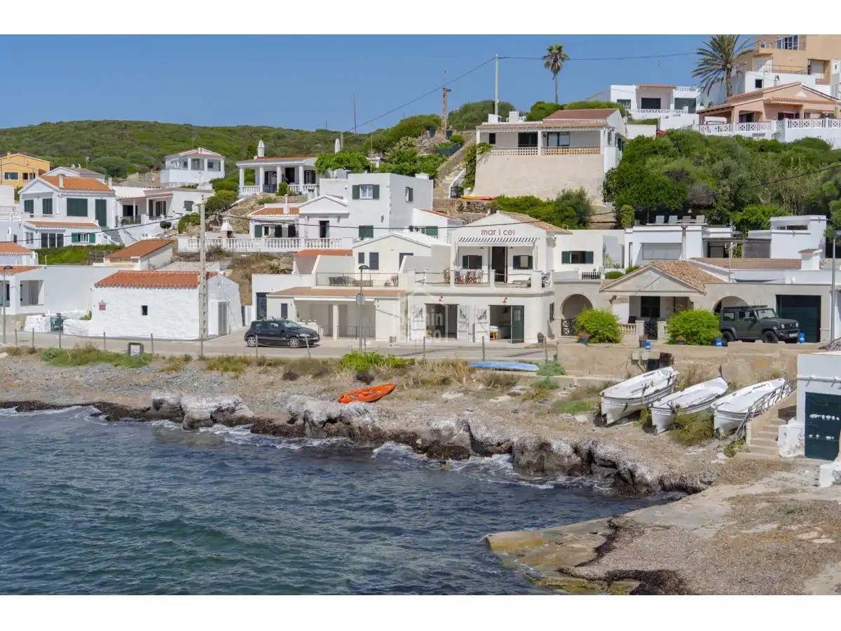 Vista exterior de Apartamento en venta en Maó - Mahón con Terraza y Amueblado