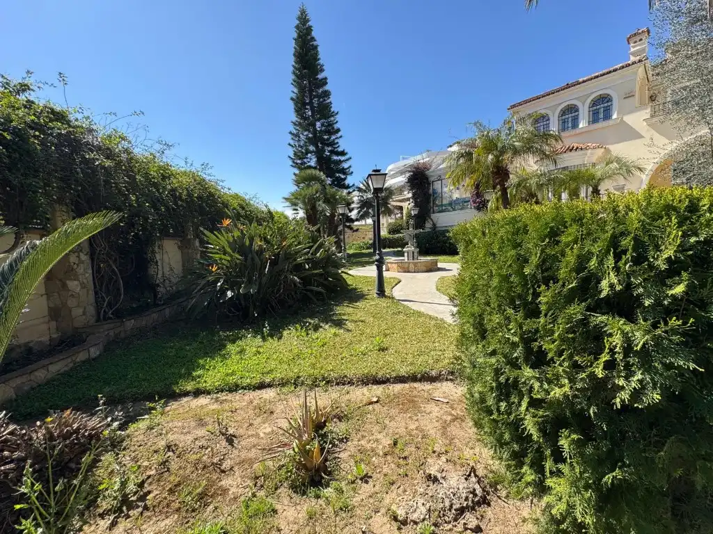 Garden of Houses for rent in Torremolinos  with Air Conditioner, Private garden and Terrace