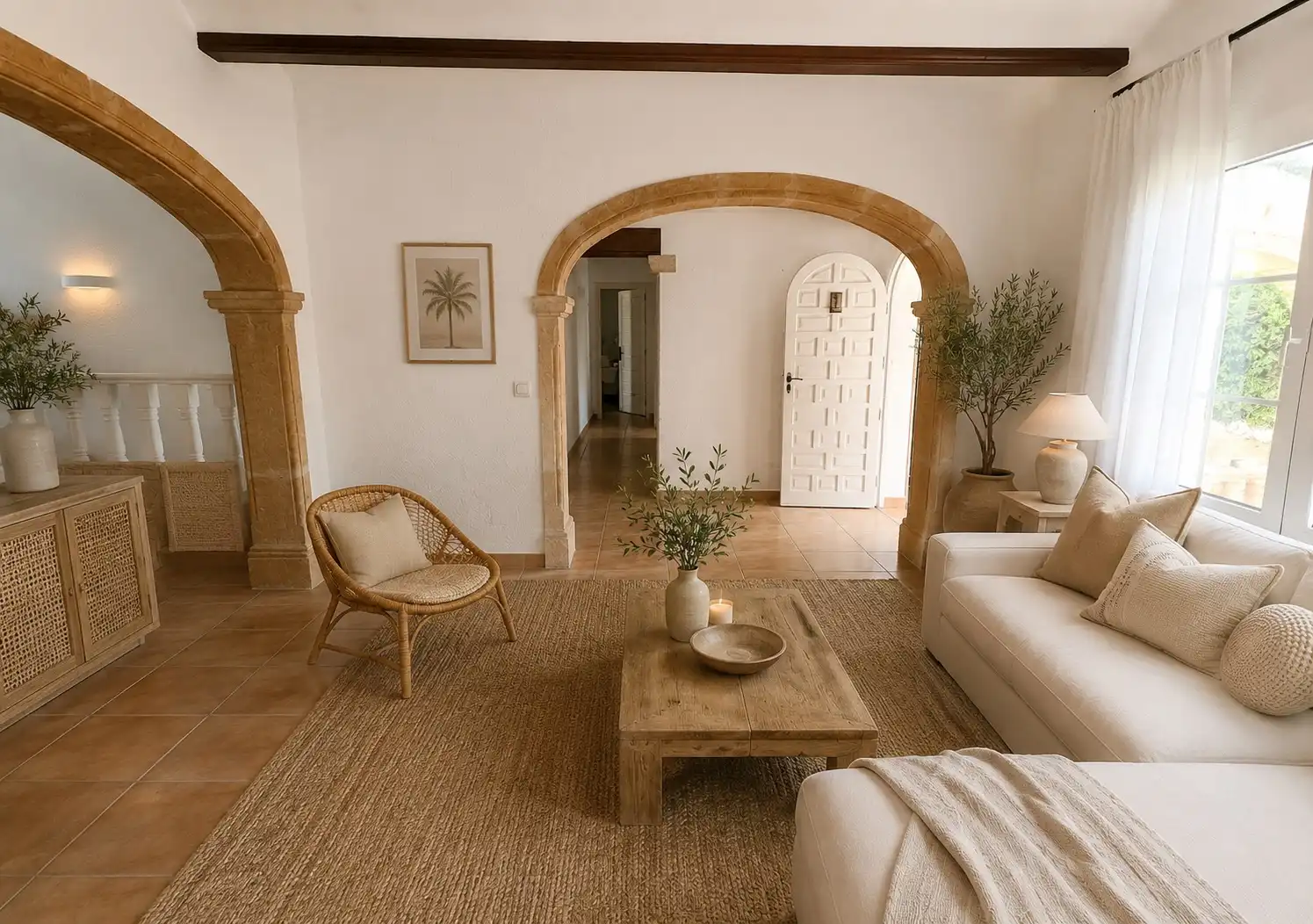 Sala d'estar de Casa o xalet en venda en Partides comunes - Adsubia