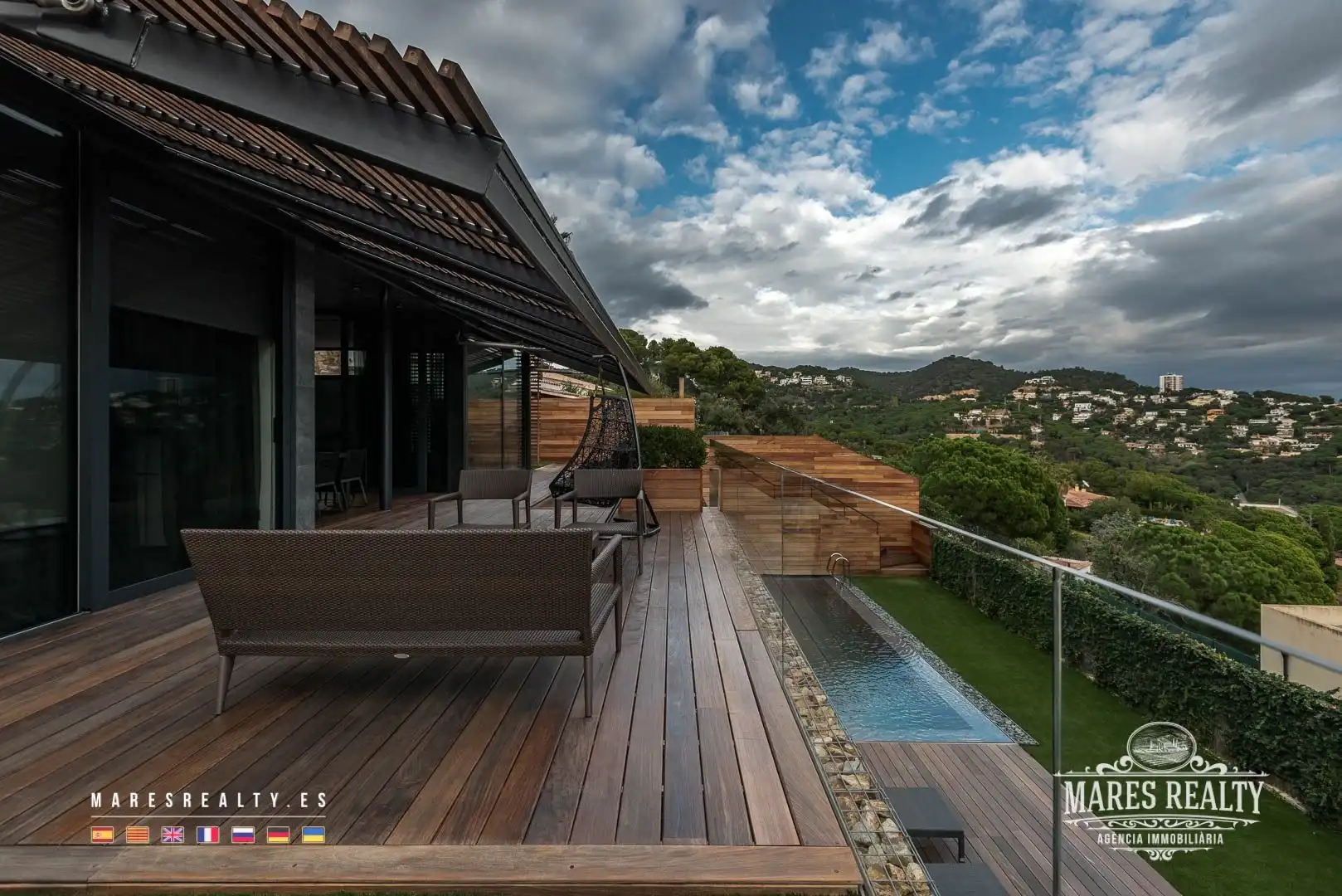 Terrassa de Casa o xalet en venda en Lloret de Mar amb Aire condicionat, Calefacció i Jardí privat