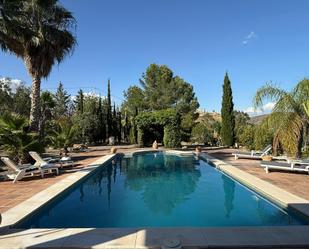 Swimming pool of Country house for sale in Álora  with Air Conditioner, Heating and Private garden