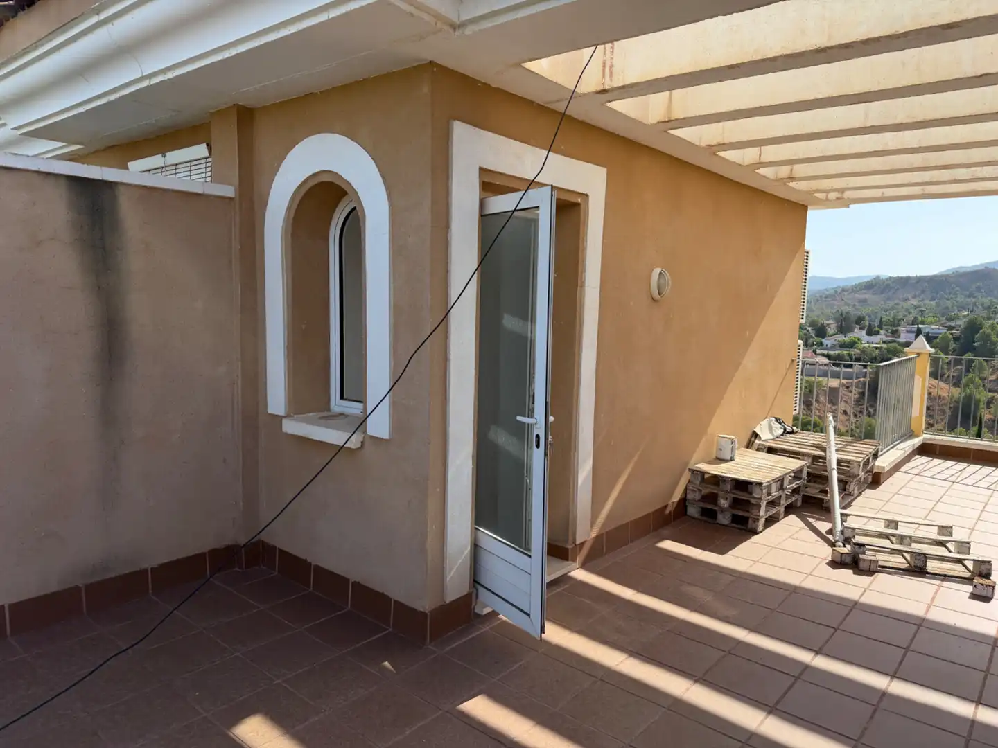 Terraza de Casa adosada en venta en Murcia con Aire acondicionado, Calefacción y Jardín privado