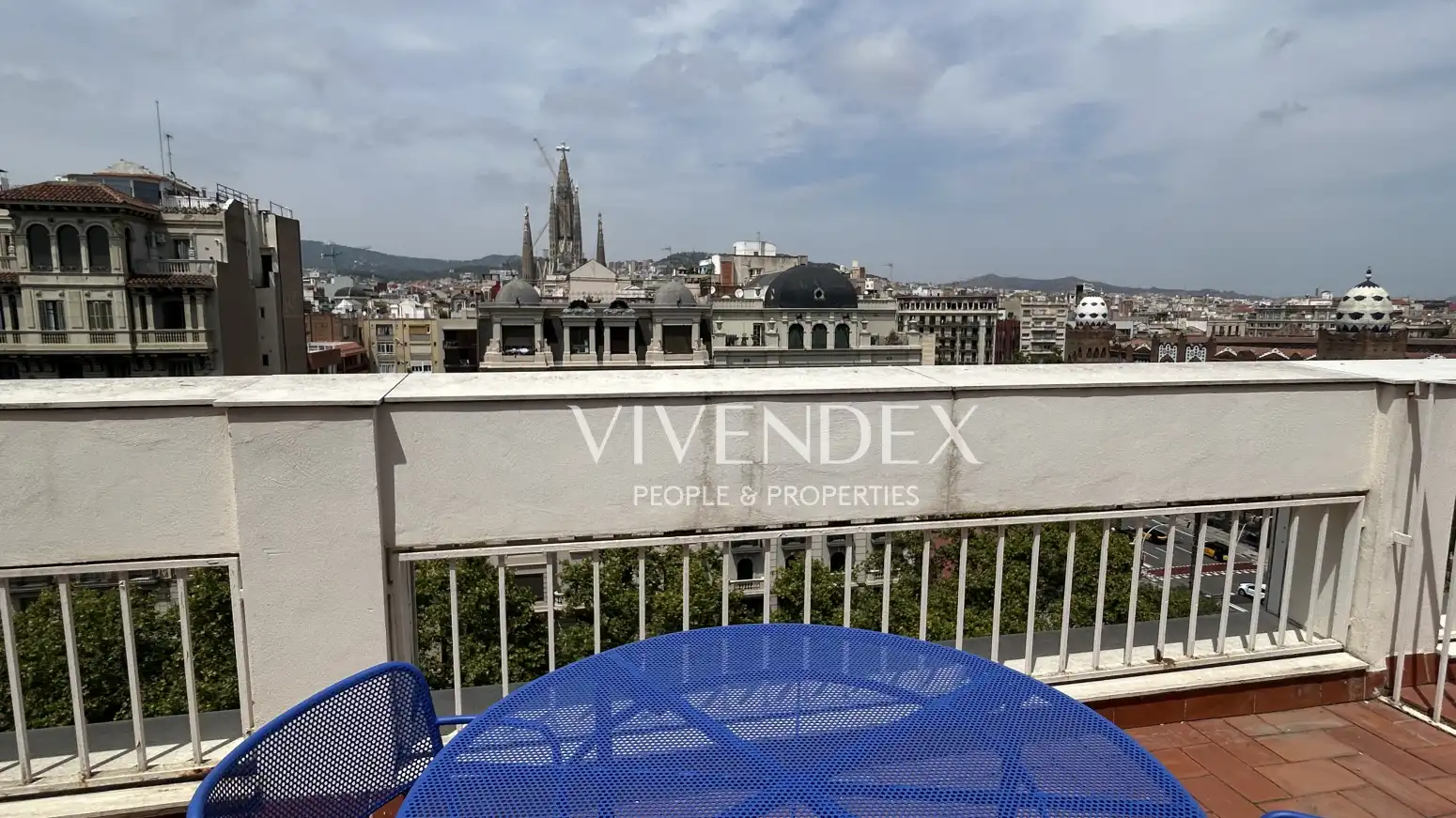 Terraza de Oficina de alquiler en Barcelona con Calefacción, Terraza y Amueblado
