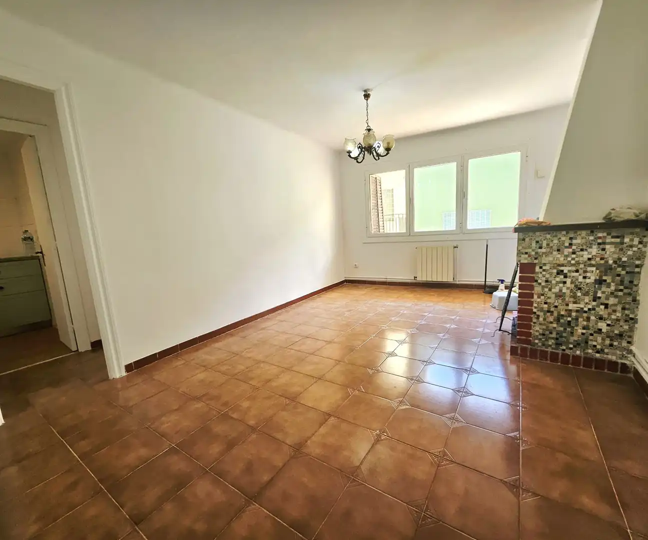 Sala d'estar de Pis en venda en Premià de Mar amb Calefacció i Forn