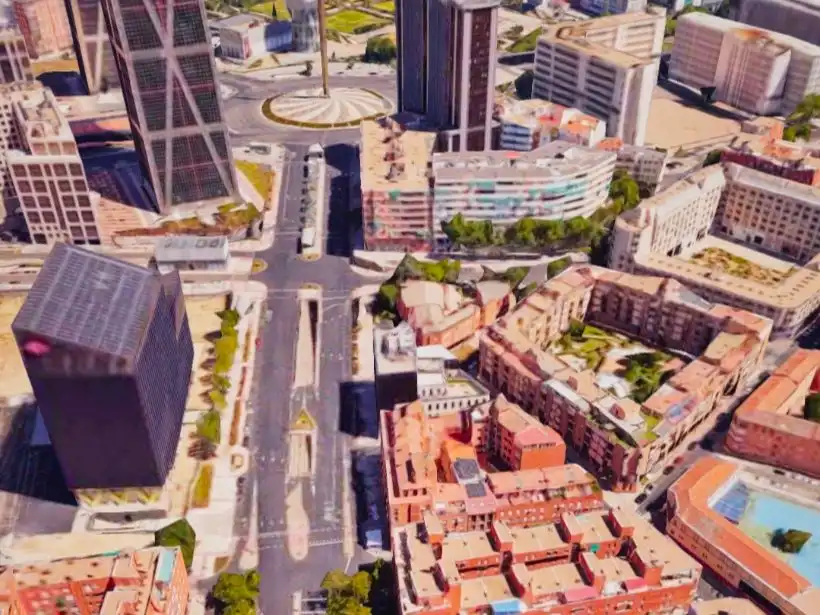 Vista exterior de Garatge de lloguer en Madrid