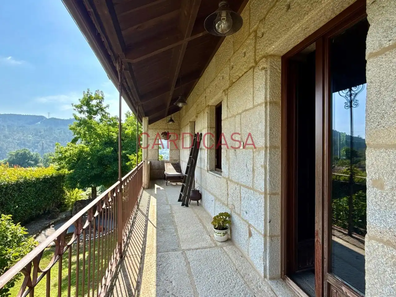 Terrassa de Casa o xalet en venda en Mondariz amb Calefacció, Jardí privat i Terrassa