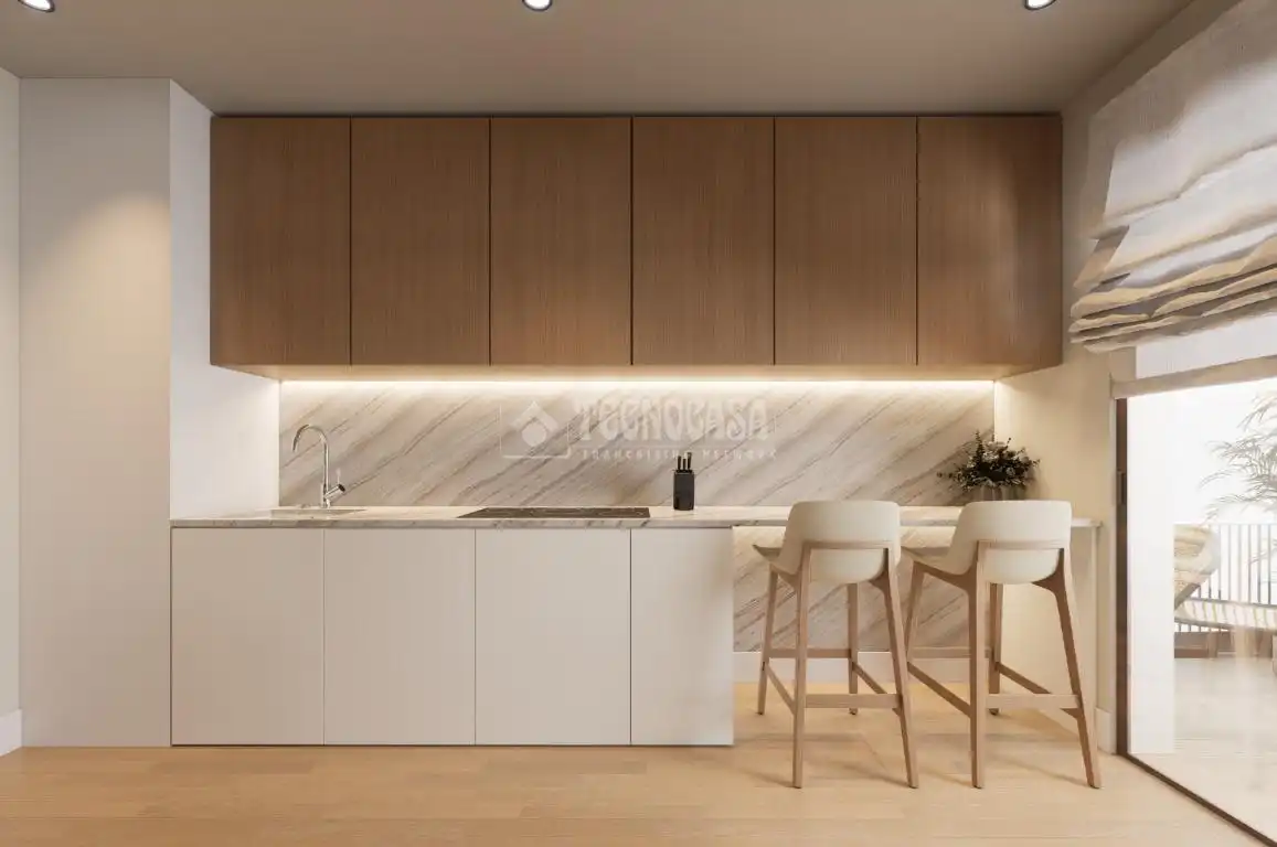 Kitchen of Flat for sale in Zaragoza  with Air Conditioner, Heating and Swimming Pool