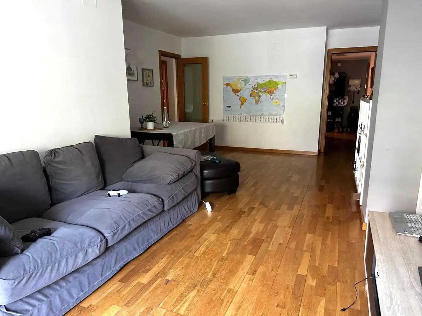 Living room of Flat for sale in Badalona  with Air Conditioner, Storage room and Balcony