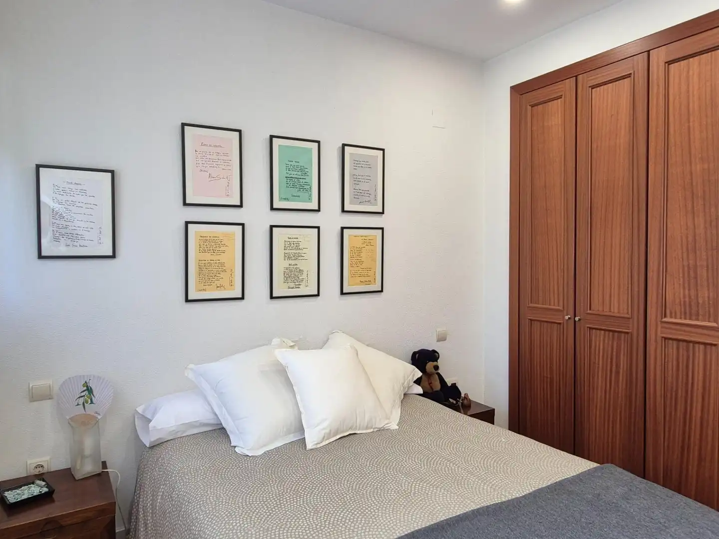Habitación de Casa adosada de alquiler en Alcalá de Guadaira con Aire acondicionado, Calefacción y Jardín privado