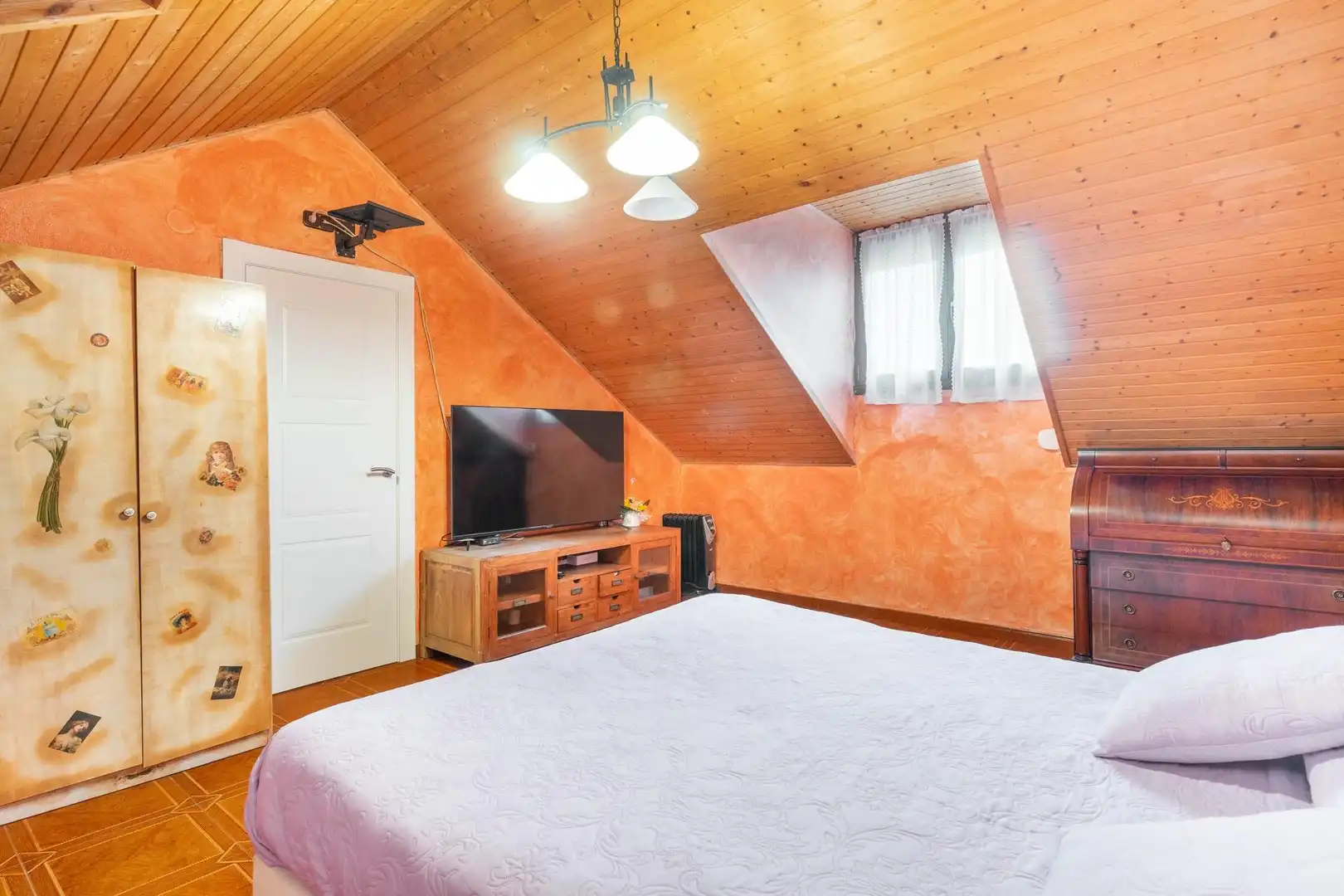 Bedroom of Houses for sale in Langreo  with Heating, Private garden and Terrace