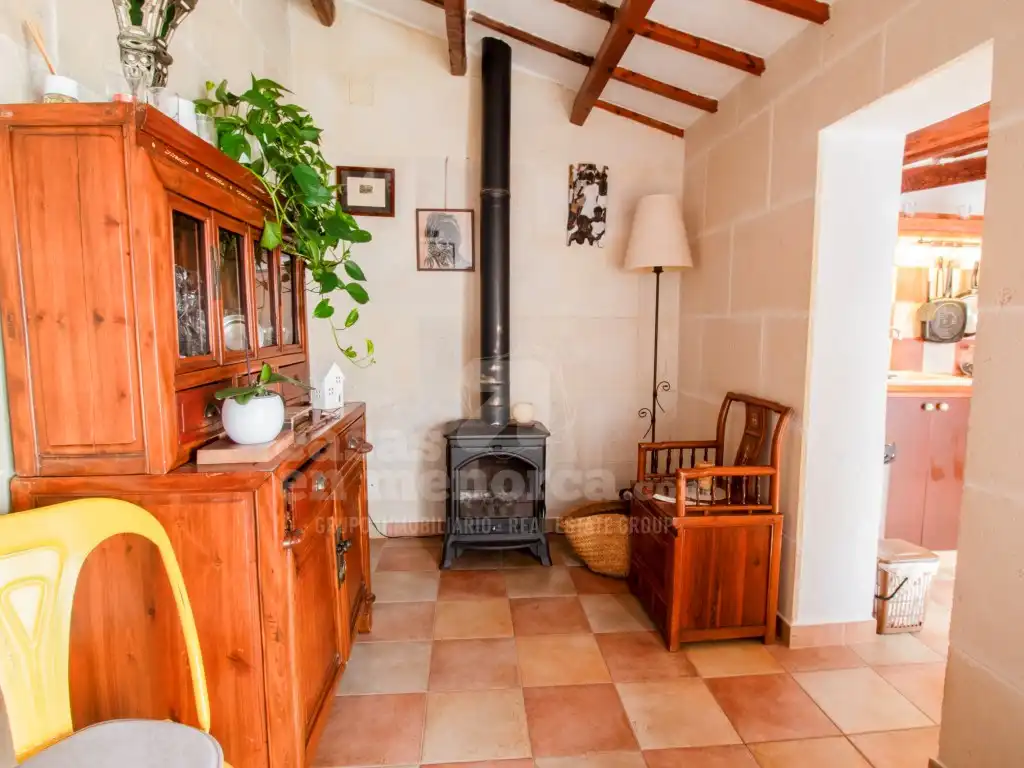 Sala d'estar de Casa o xalet en venda en Maó - Mahón amb Aire condicionat i Terrassa