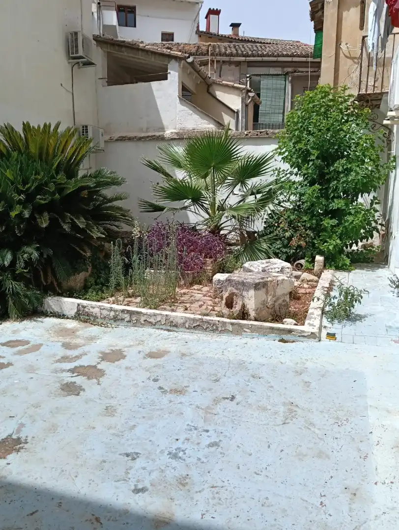 Jardín de Estudio de alquiler en Xàtiva con Aire acondicionado, Calefacción y Parquet