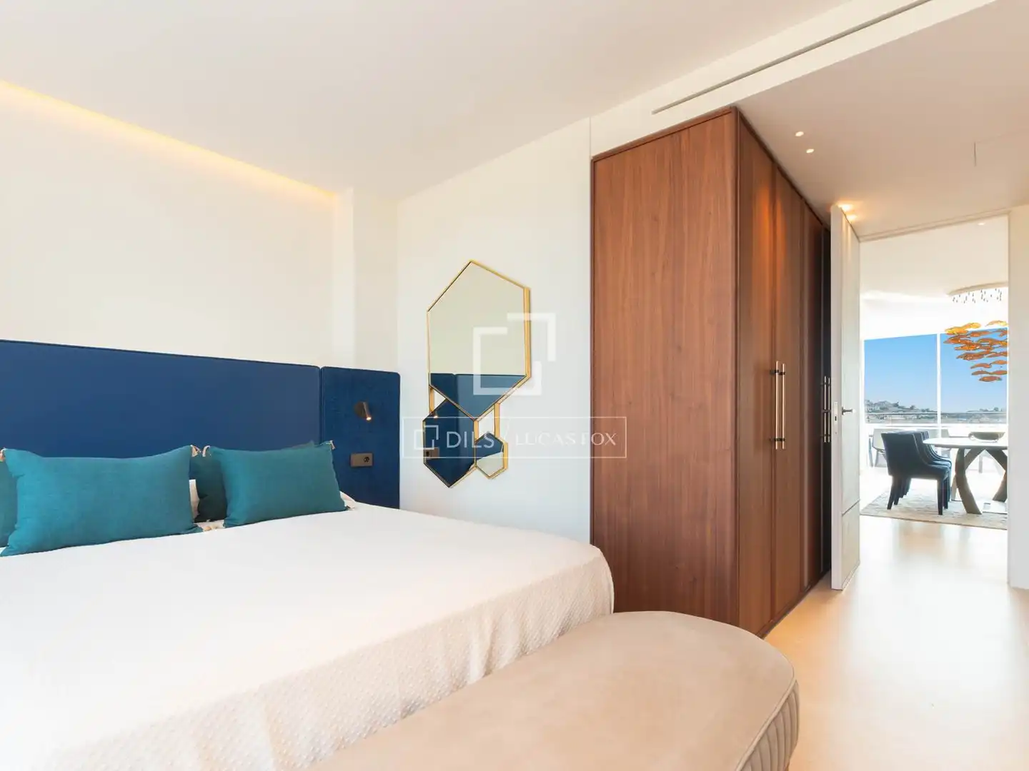 Bedroom of Flat for sale in Eivissa  with Air Conditioner, Heating and Furnished