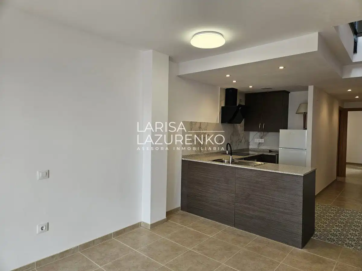 Cocina de Dúplex en venta en L'Aldea con Terraza y Balcón