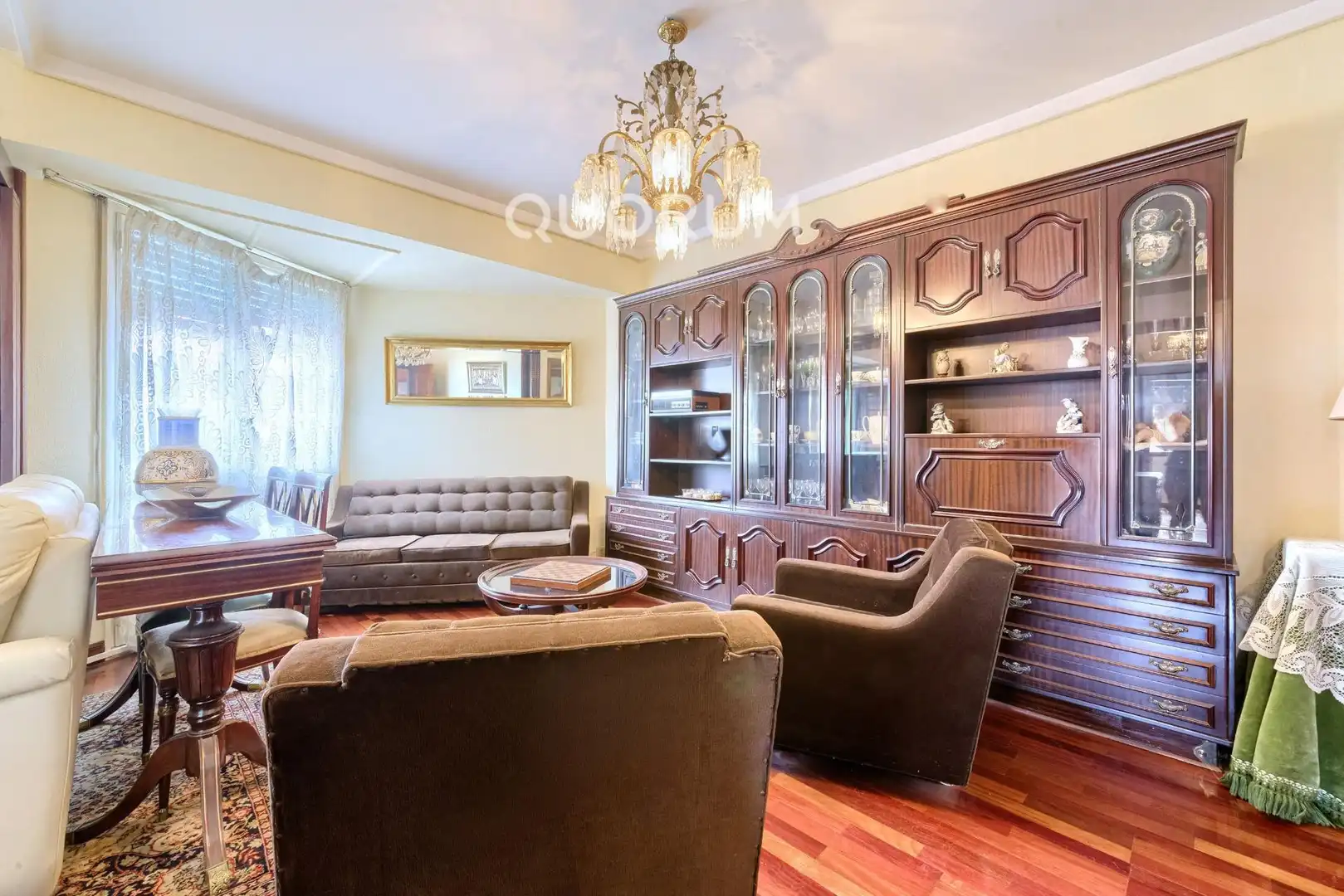 Wohnzimmer von Wohnung zum Verkauf in Basauri  mit Heizung, Möbliert und Balkon