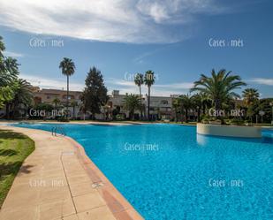 Piscina de Dúplex de lloguer en La Pobla de Farnals