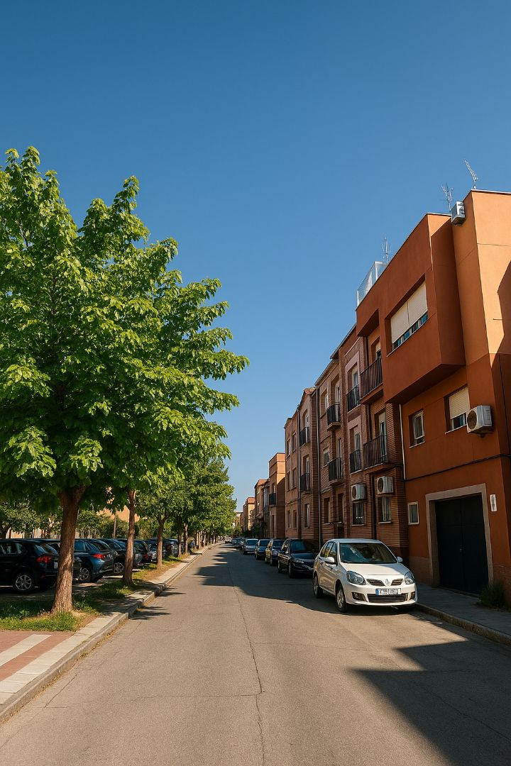 Exterior view of Duplex for sale in Coslada  with Air Conditioner, Heating and Terrace