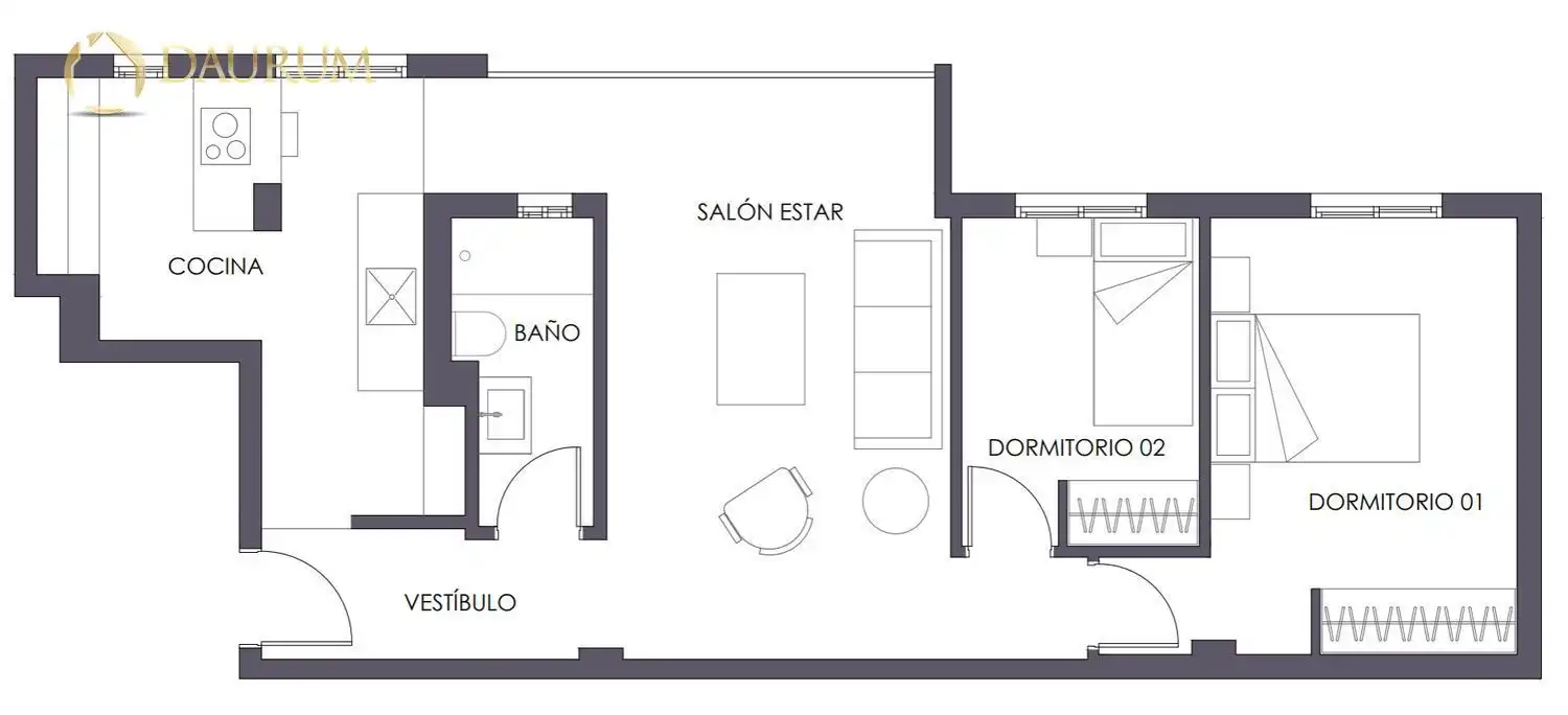 Piso en venta en San Blas