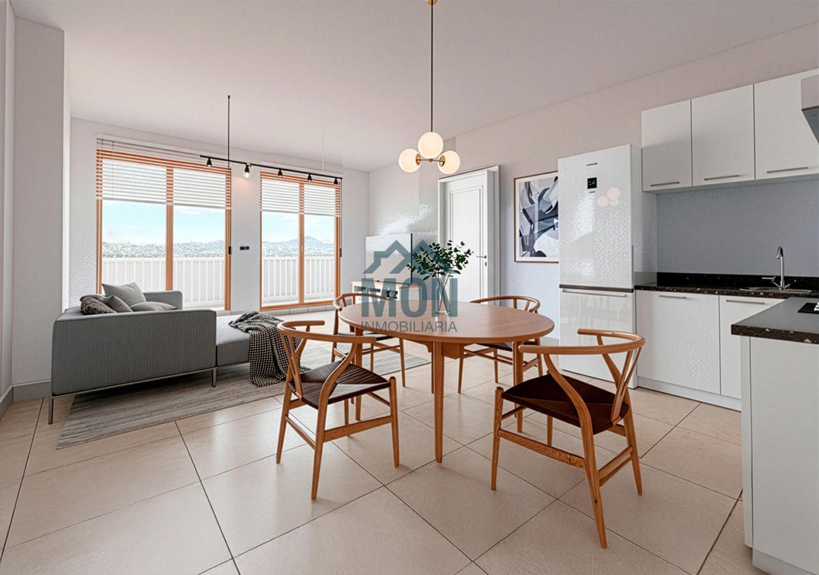 Sala d'estar de Àtic en venda en Rotglà i Corbera amb Terrassa, Forn i Balcó