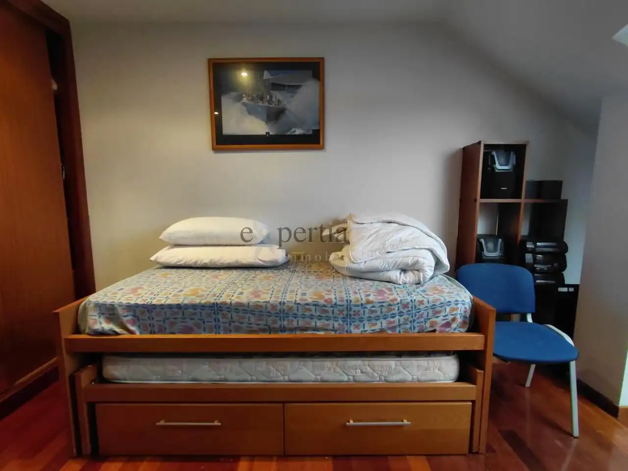 Bedroom of Flat for sale in A Pobra do Caramiñal  with Heating, Terrace and Storage room