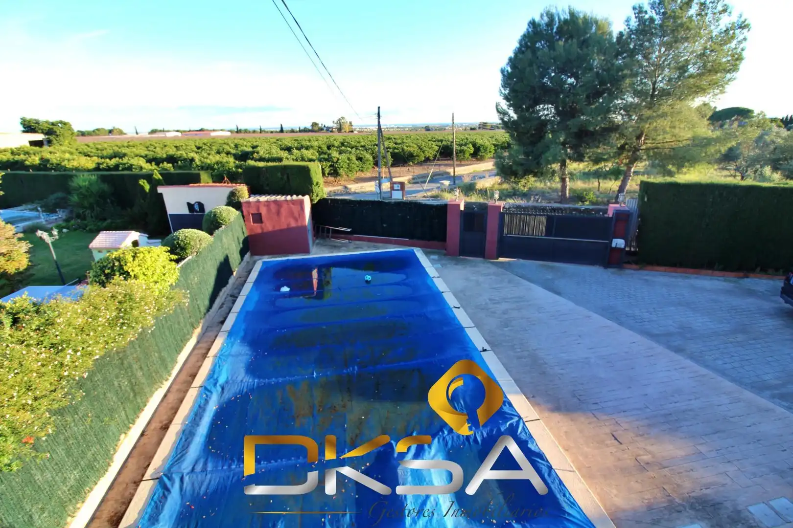 Vista exterior de Casa o chalet en venta en Castellón de la Plana / Castelló de la Plana con Aire acondicionado, Jardín privado y Terraza