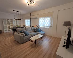 Living room of Flat to rent in  Madrid Capital  with Heating and Alarm