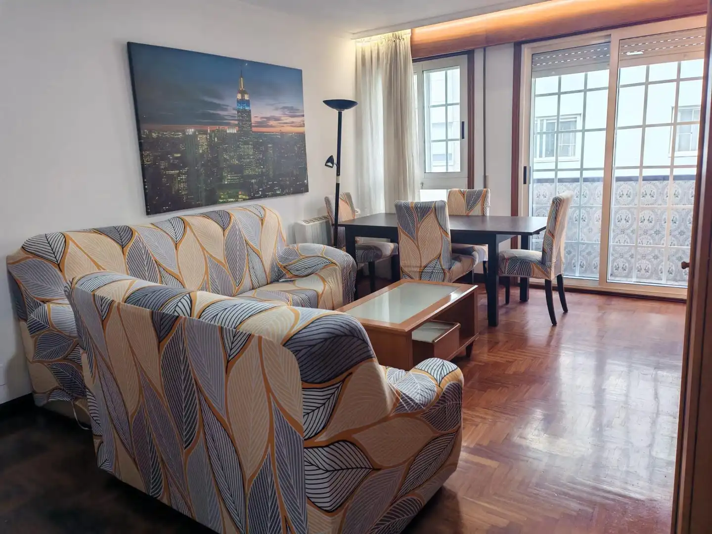 Sala de estar de Piso en venta en Vigo  con Calefacción, Trastero y Balcón