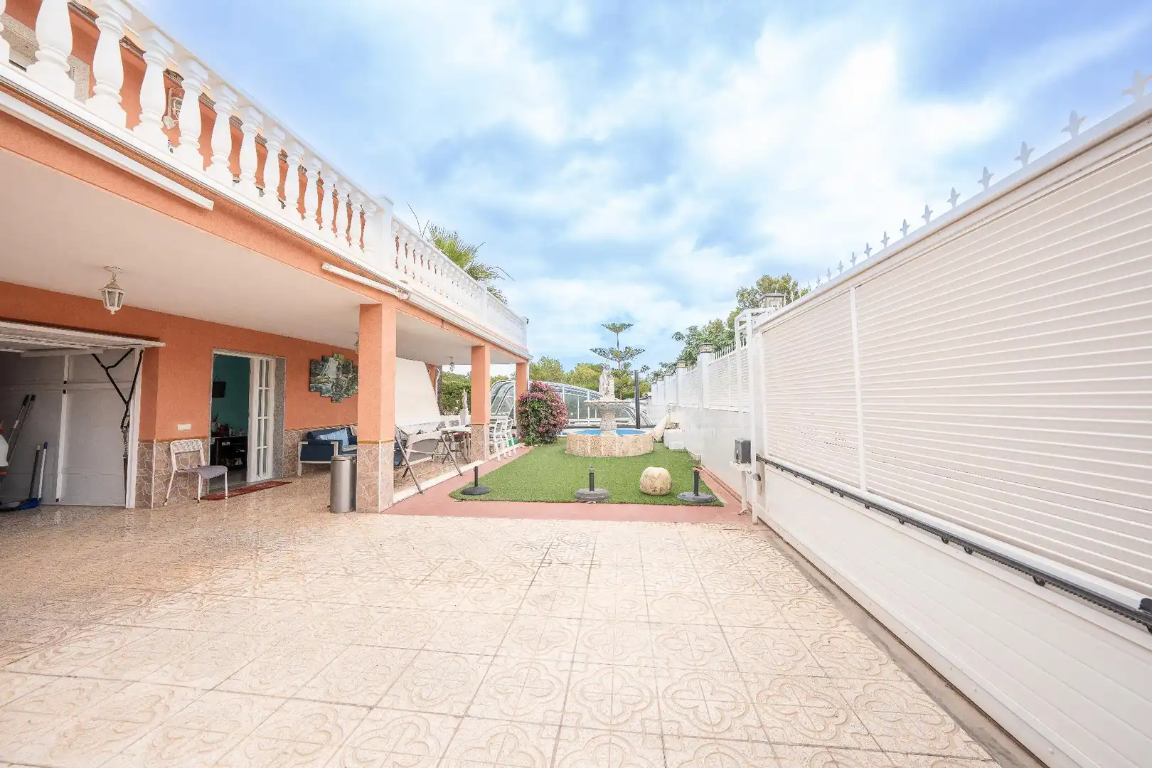 Terrassa de Casa o xalet en venda en La Nucia amb Calefacció, Jardí privat i Terrassa